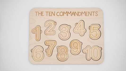 Ten Commandments Puzzle