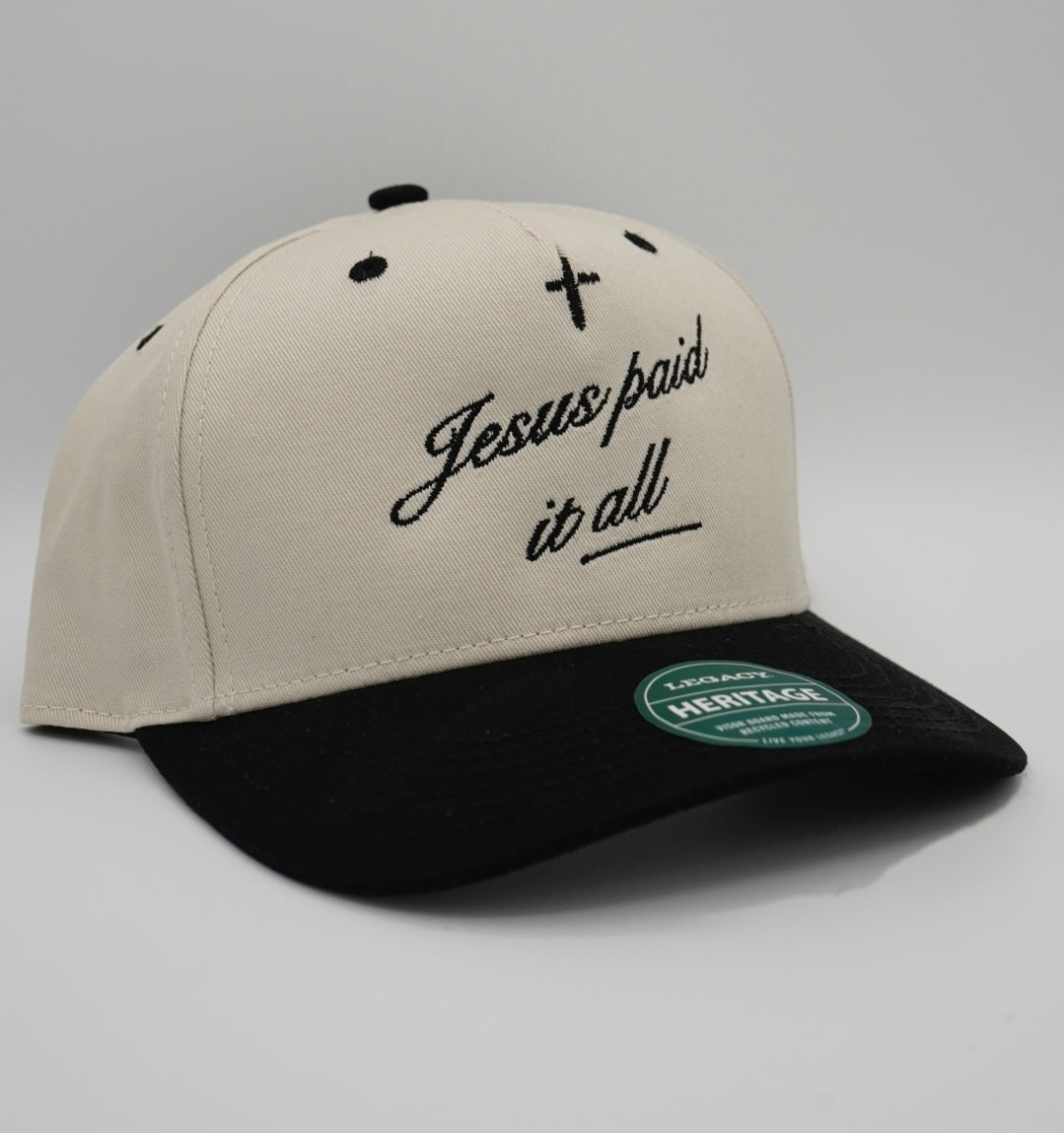 Jesus Paid It All - Hat