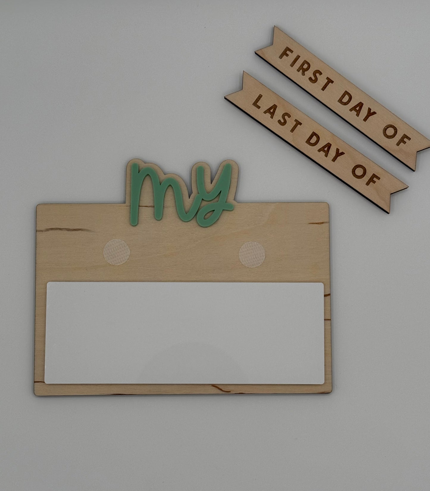 My 1st/Last - Rectangle Sign