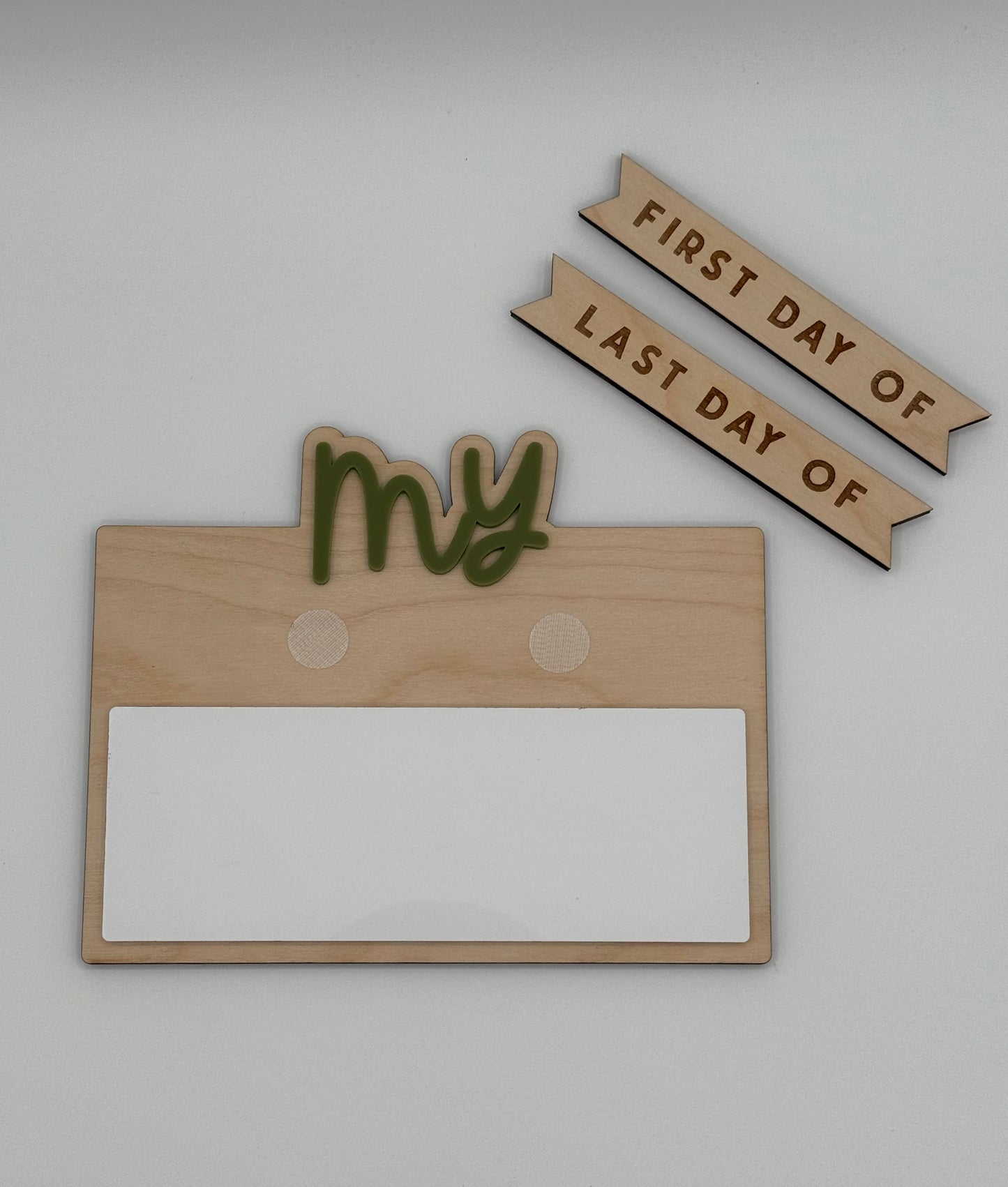 My 1st/Last - Rectangle Sign