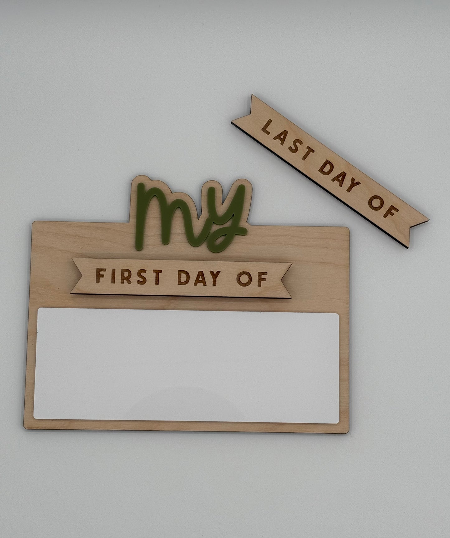 My 1st/Last - Rectangle Sign