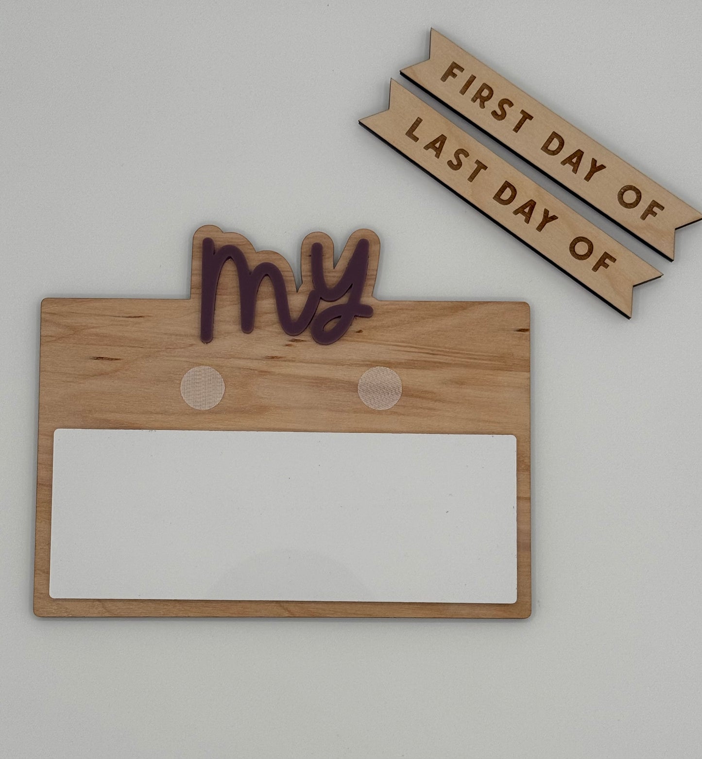 My 1st/Last - Rectangle Sign