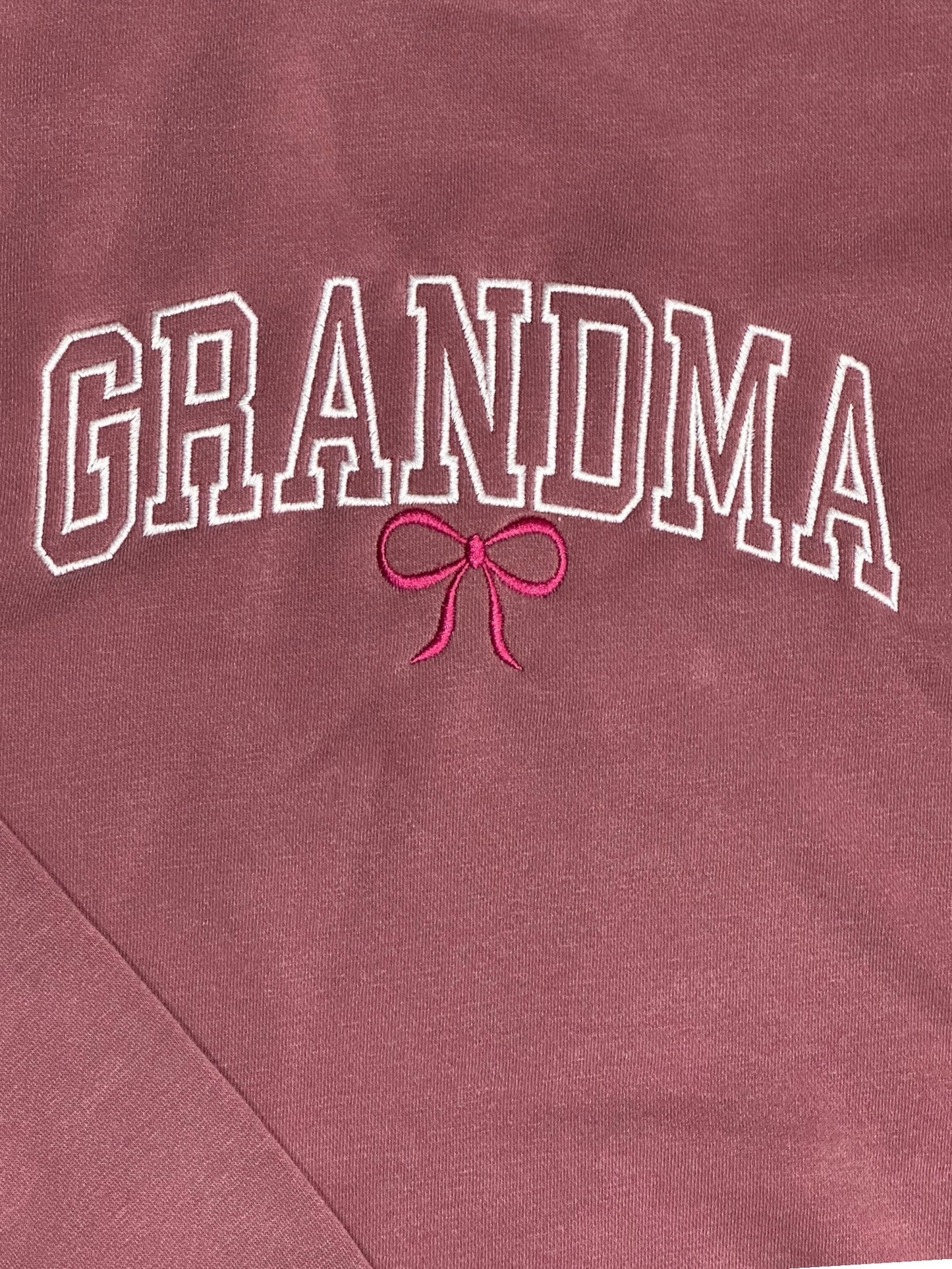 Grandma-Bow Crewneck Sweatshirt