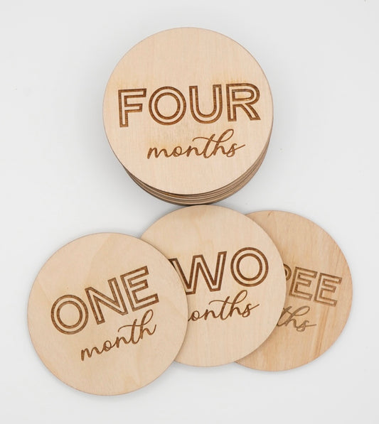 Baby Monthly Milestone Marker