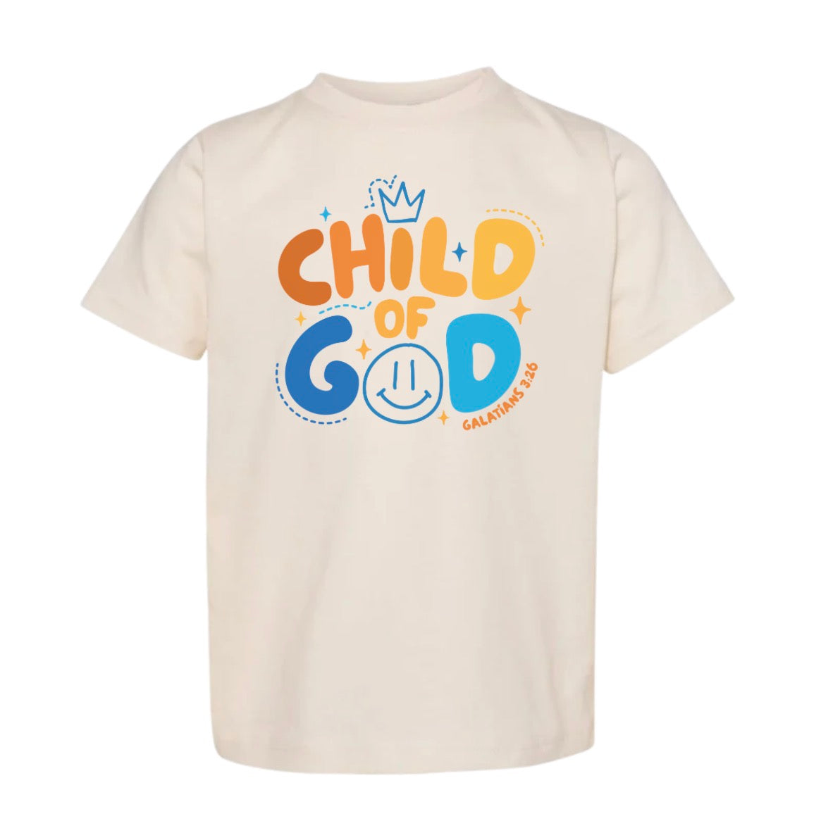 Child of God - Toddler Tee - Natural