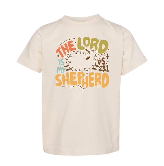 The Lord is My Shepherd - Toddler Tee - Natural