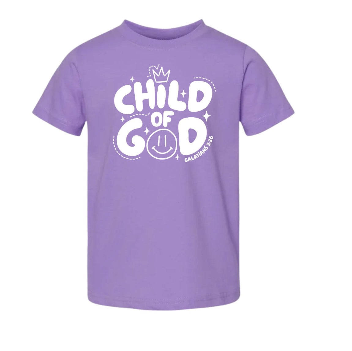 Child of God - Toddler Tee - Lavender