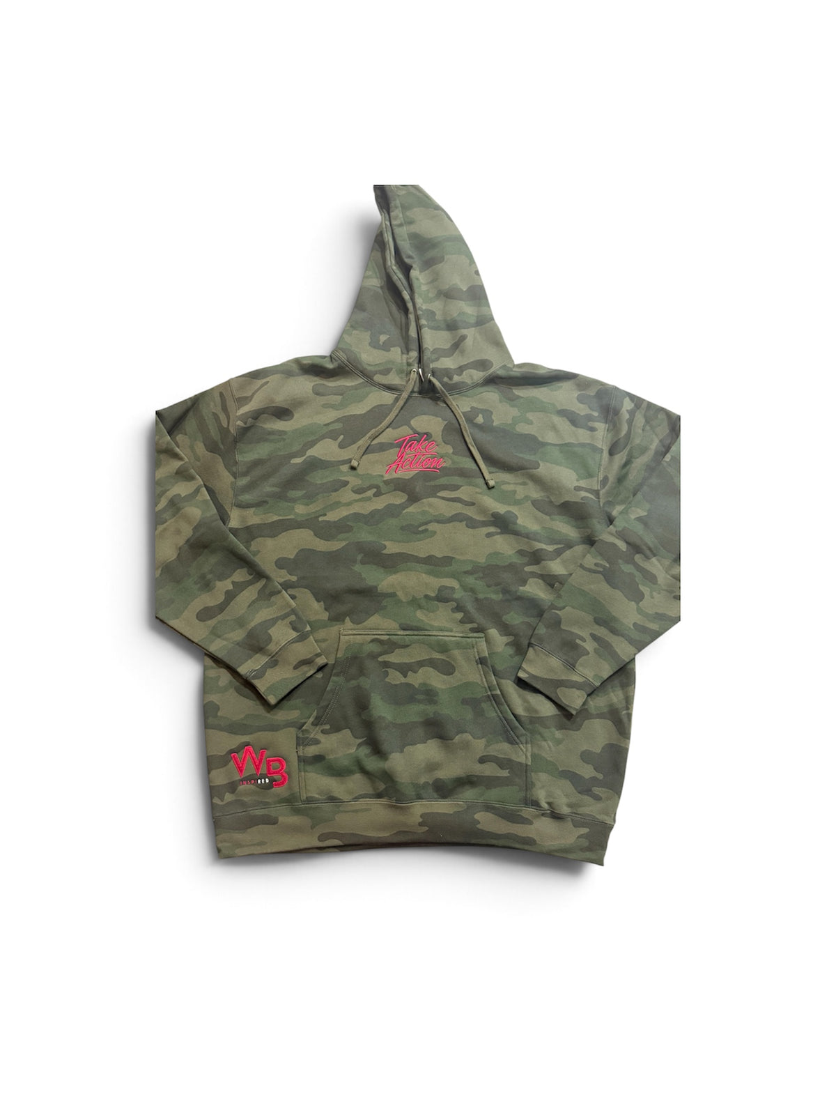 Take Action - Classic Camo Hoodie