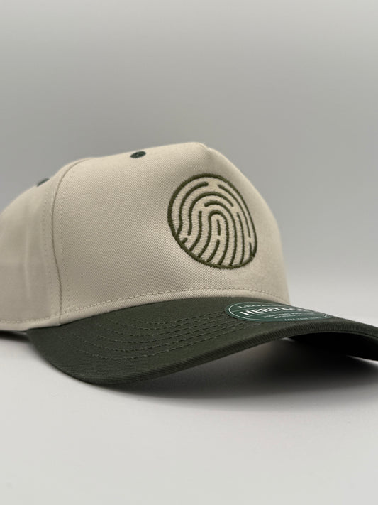 Soma Collection Hat – Fingerprint Green 2-Tone
